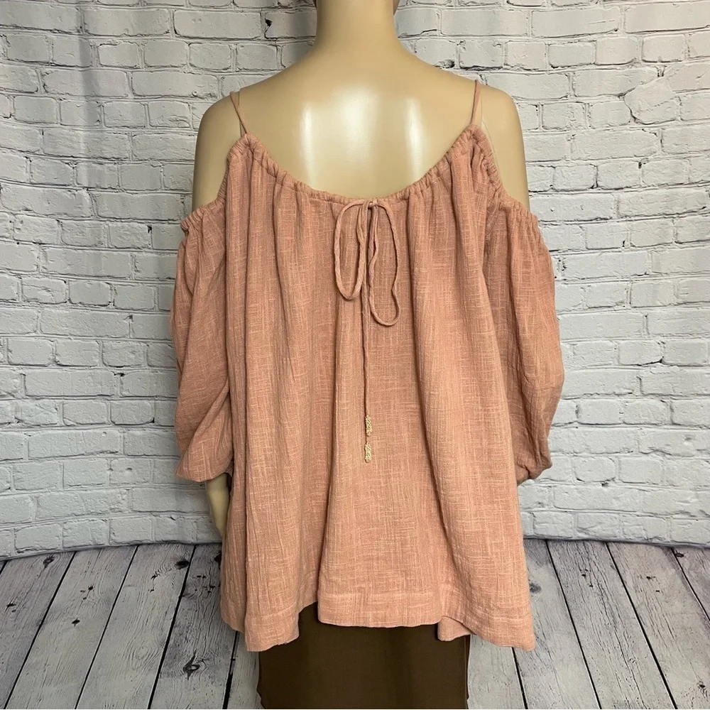 New Free People Stealin' Hearts Cotton Tunic Size M